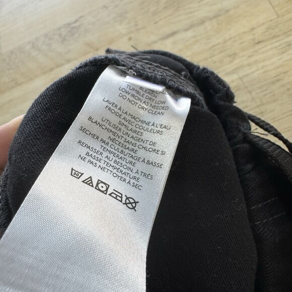 Without Walls UO Belted Hiking Pants Cotton Black Mens Medium Relaxed PRISTINE - Picture 13 of 13